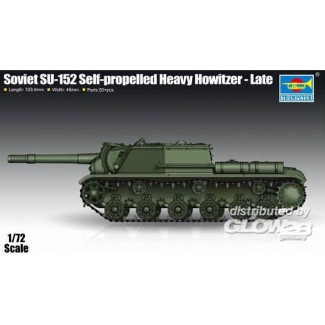 Soviet SU-152 Self-propelled Heavy Howitzer - Late