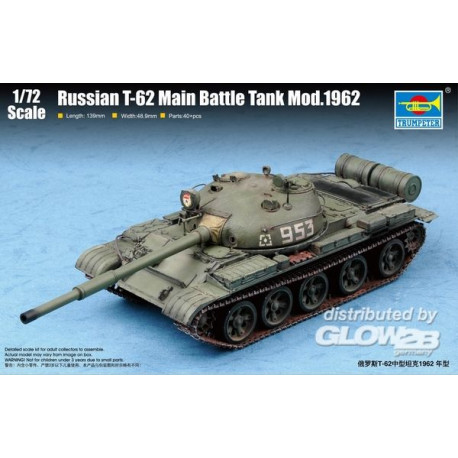 Russian T-62 Main Battle Tank Mod.1962 