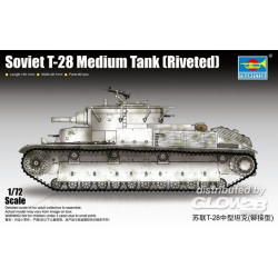 Soviet T-28 Medium Tank (Riveted) 