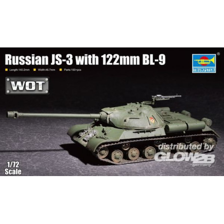 Russian JS-3 with 122mm BL-9 