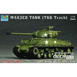 M4A3E8 Tank (T66 Track) 