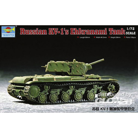 Soviet KV-1S Ehkranami 
