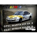 OPEL MANTA 400 GR.B Tour de corse 1984 Frequelin -"Tilber"