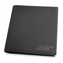 Ultimate Guard 12 Pocket Quad Row Portfolio Xenoskin Schwarz