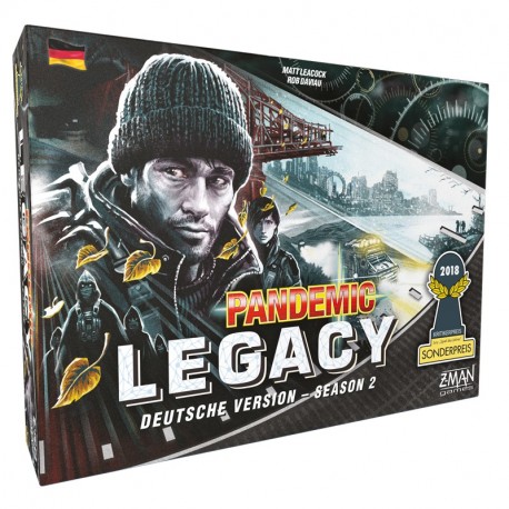 Pandemic Legacy - Season 2 SCHWARZ