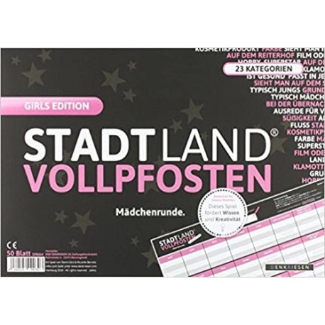 STADT LAND VOLLPFOSTEN - Girls EDITION