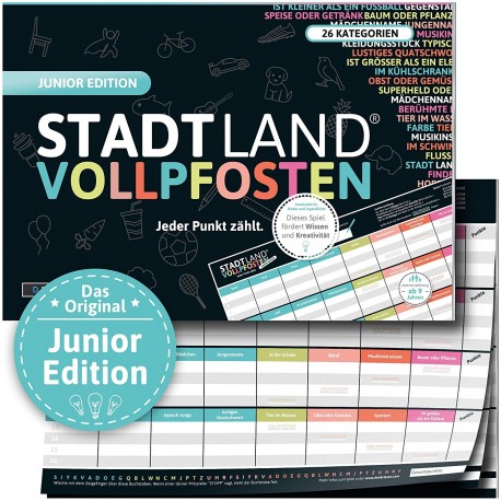 STADT LAND VOLLPFOSTEN - JUNIOR EDITION