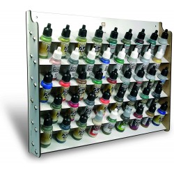 Wall mounted Paint Display Farbenhalter