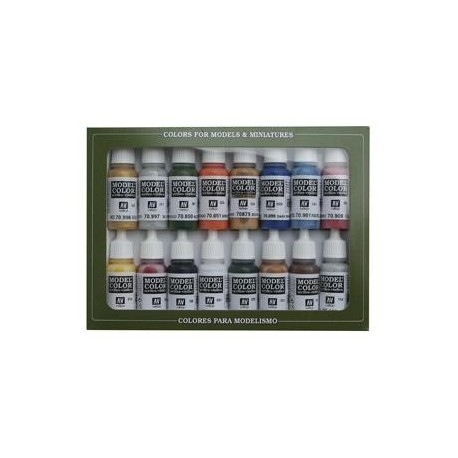 Folkstone Basic Paint Set (16 Farben) 70101