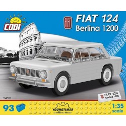 COBI CARS 24521 FIAT 124 BERLINA 1200