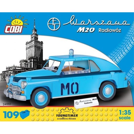 COBI CARS 24551 WARSZAWA M20 RADIOWOZ