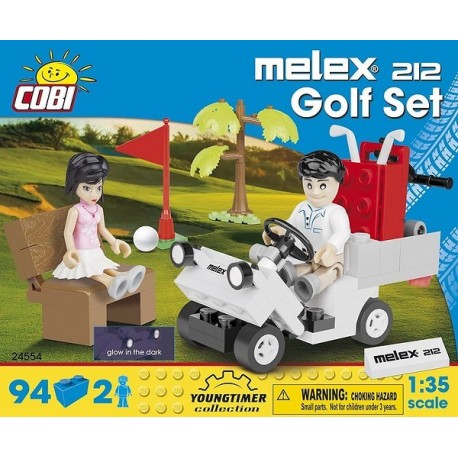 COBI CARS 24554 MELEX 212 GOLF SET