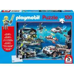 Puzzle Playmobil Top Agent 100T