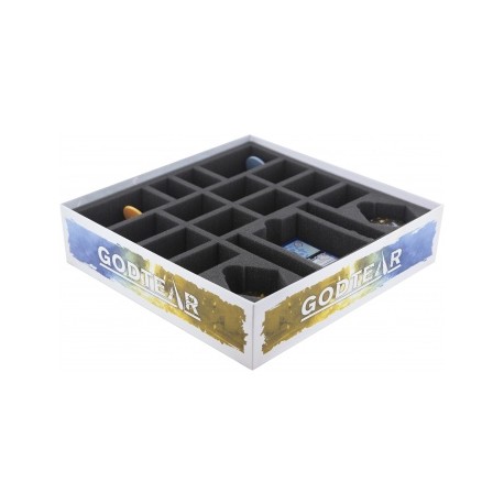 Feldherr foam set for Godtear: Borderlands Starter Set - board game box