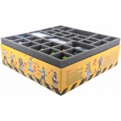 Feldherr Foam tray value set for Zombicide Toxic City Mall Box