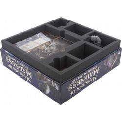 Feldherr Foam tray value set for Mansions of Madness - 2nd Edition Streets of Arkham