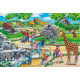 Puzzle Ein Tag im Zoo 3x24T
