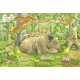 Puzzle Tierfamilien 3x48T