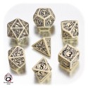 Steampunk Dice Beige/Black (7)