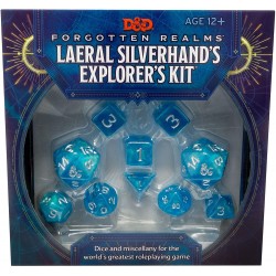 Dungeons & Dragons Forgotten Realms Laeral Silverhands Explorers Kit Dice