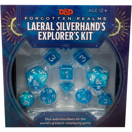 D&D Forgotten Realms Laeral Silverhands Explorers Kit Dice