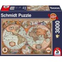 Puzzle Antike Weltkarte Schmidt 3000T