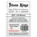 Sleeve Kings Mini Euro Card Sleeves 45x68mm 110 Pack