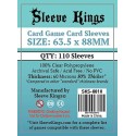 Sleeve Kings Card Game Card Sleeves 63.5x88mm 110 Pack