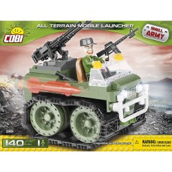 COBI 140 PCS SMALL ARMY 2161 ALL TERRAIN MOBILE LAU