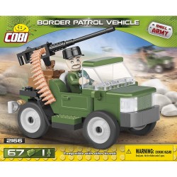 COB 67 PCS SMALL ARMY /2166/ BORDER PATROL VEHICLE