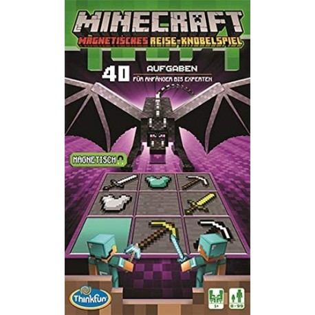 Minecraft magnetisches Reiseknobelspiel