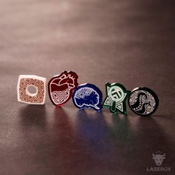 The Cthulhu Collection Tokens LaserOx