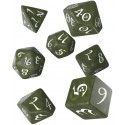 Classic RPG Dice Set OliveWhite