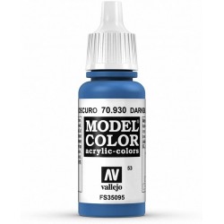 Vallejo Model Color Dark Blue 70.930 17ml