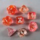 Lab Dice 4 Nebula Polyhedral Supernova white Luminary 7-Die Set CHX30041