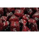 Dice Set Silver Volcano Speckled Polyhedral 7
