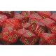 Dice Set Strawberry Speckled Polyhedral 7