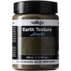 Vallejo Earth Texture Dark Earth 200 ml 26.218