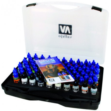 Vallejo Mecha Color Case 80 Farben 17 ml