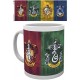 Tasse Harry Potter Wappen der Häuser