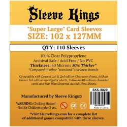 Sleeve Kings Super Large Sleeves 102x127mm (110)