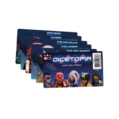 Dicetopia Faction Pack -EN/FR/DE