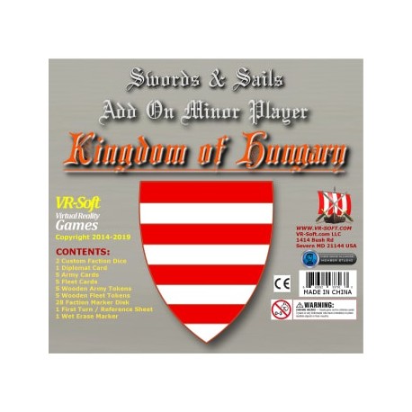 Swords & Sails: Kingdom of Hungary Minor Player Add-on - EN