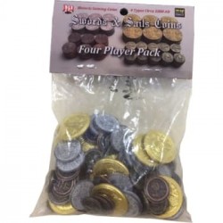 Swords & Sails: Historic Metal Coins 4 Player Pack - EN