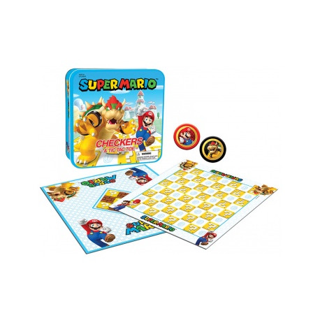 Super Mario Checkers and Tic-Tac-Toe - EN
