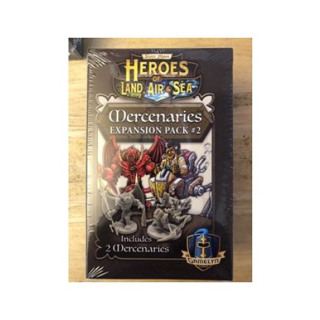 Heroes of Land, Air & Sea: Mercenary Pack 2 - EN