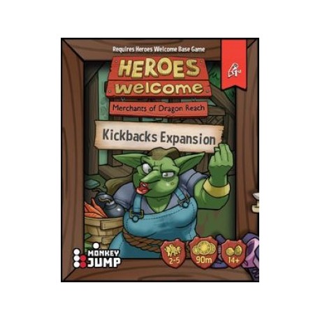 Heroes Welcome: Kickbacks Expansion - EN