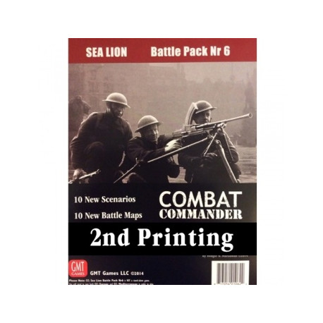 Combat Commander BP 6: Sea Lion, 2nd Printing - EN