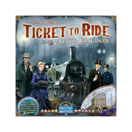 DoW - Ticket to Ride - Map Collection 5: United Kingdom & Pennsylvania