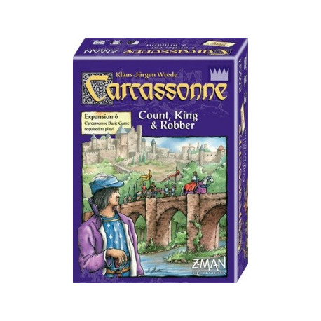 Carcassonne Exp 6: Count, King & Robber - EN